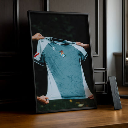 Cadre photo - Maillot Real Sociedad 25-26