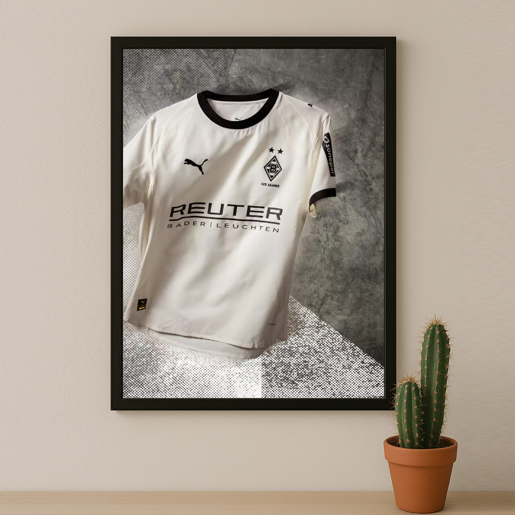 Poster Maillot Football - Monchengladbach Kit 25-26