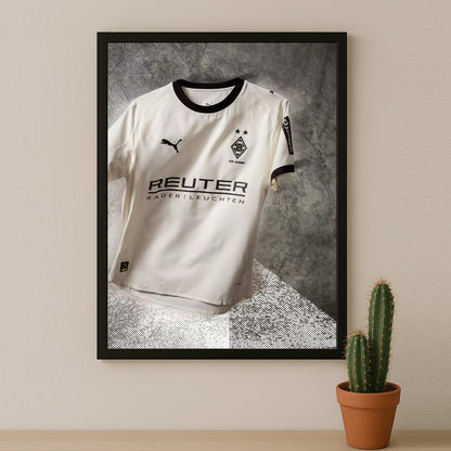 Poster Maillot Football - Monchengladbach Kit 25-26