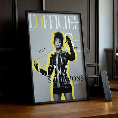 Cadre photo Léna Situations