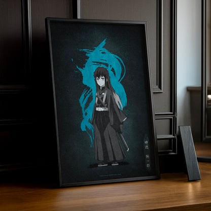 Cadre Photo Demon Slayer - Muichiro Tokito