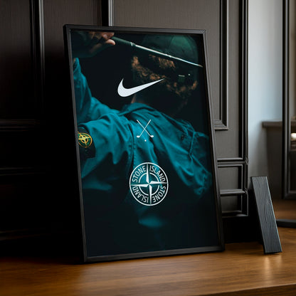 Cadre photo Stone Island x Nike