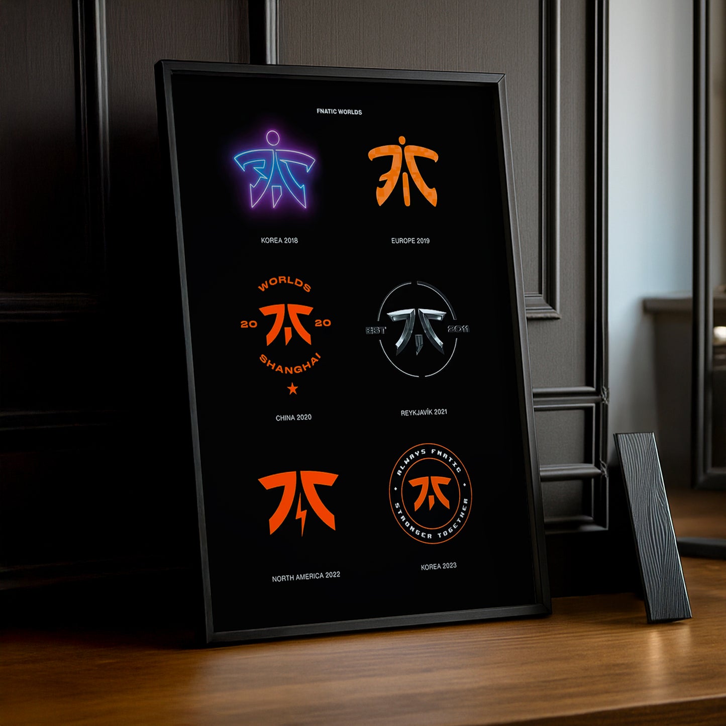 Cadre Photo Fnatic - Logo Évolution
