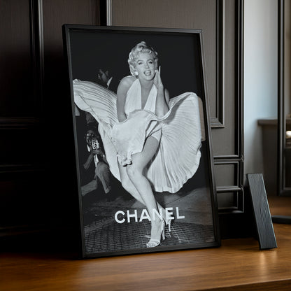 Poster Photo Chanel - Monroe