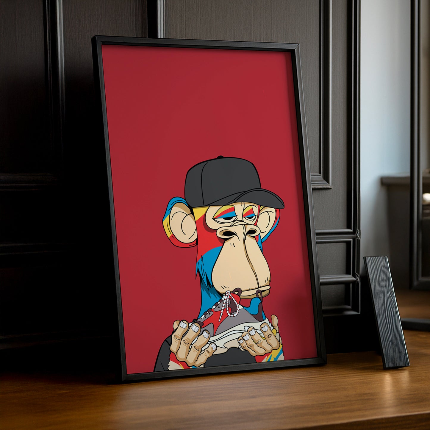 Cadre photo Bayc Ape Balenciaga Triple S