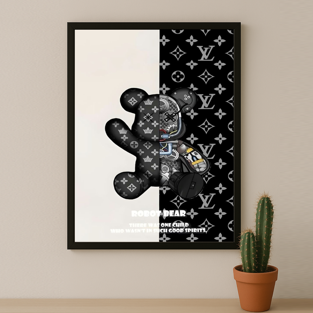 Cadre photo Louis Vuitton Ours