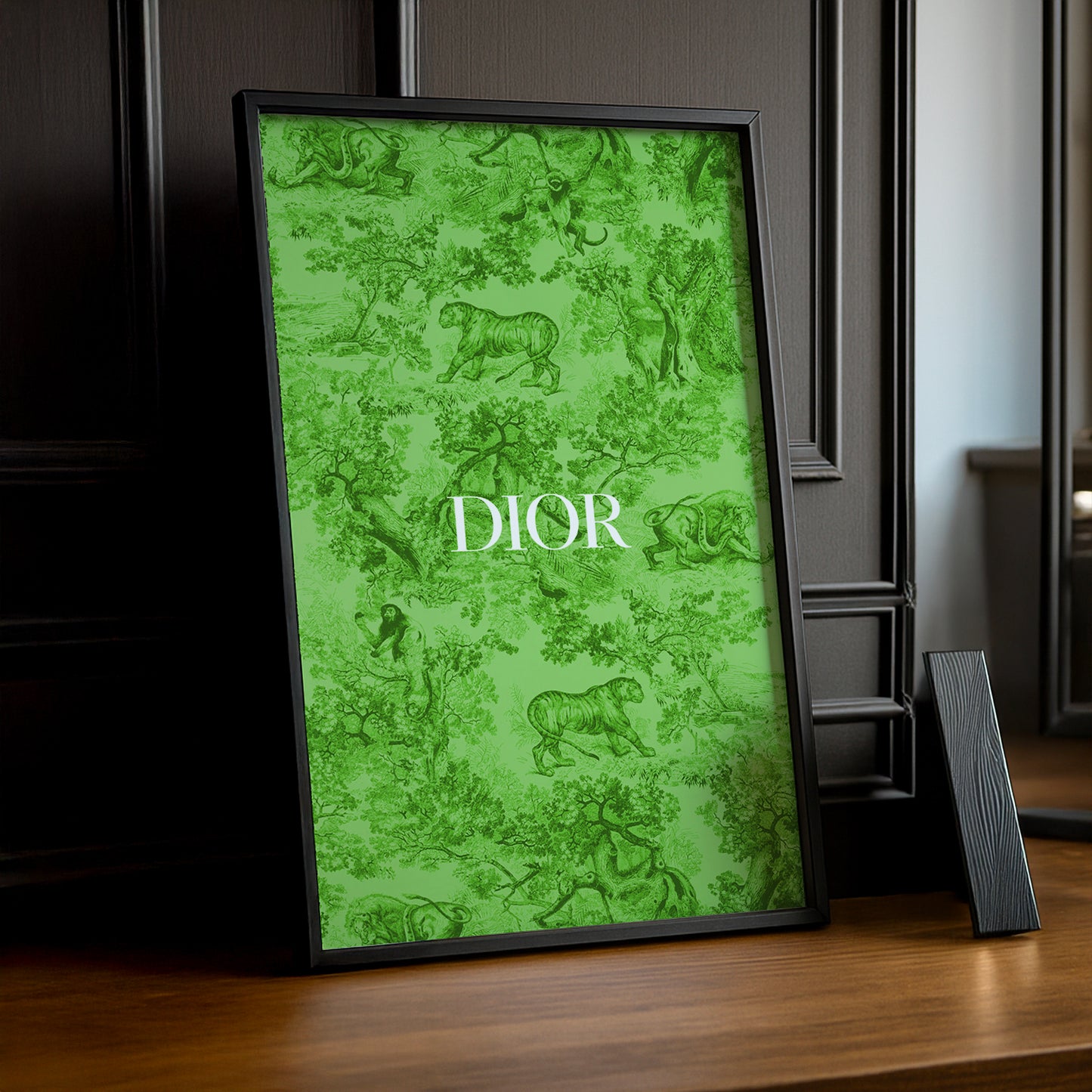Cadre photo Dior Green Dessin