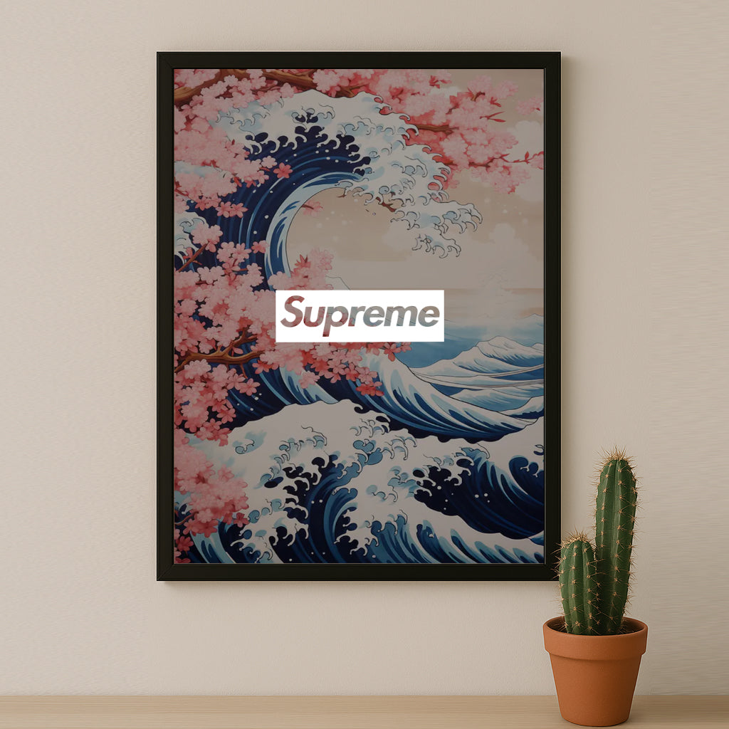 Cadre photo Supreme - Japan Wave
