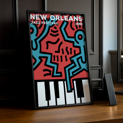 Cadre photo Keith Haring