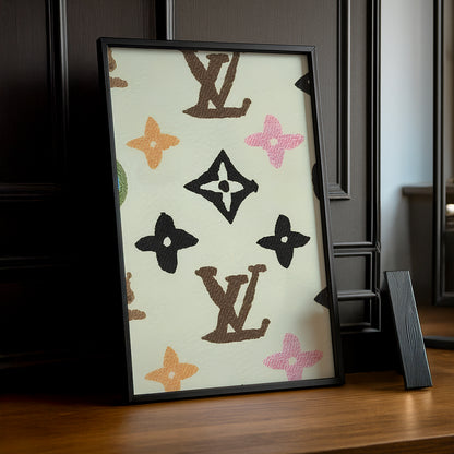 Cadre photo Louis Vuitton multi-couleurs