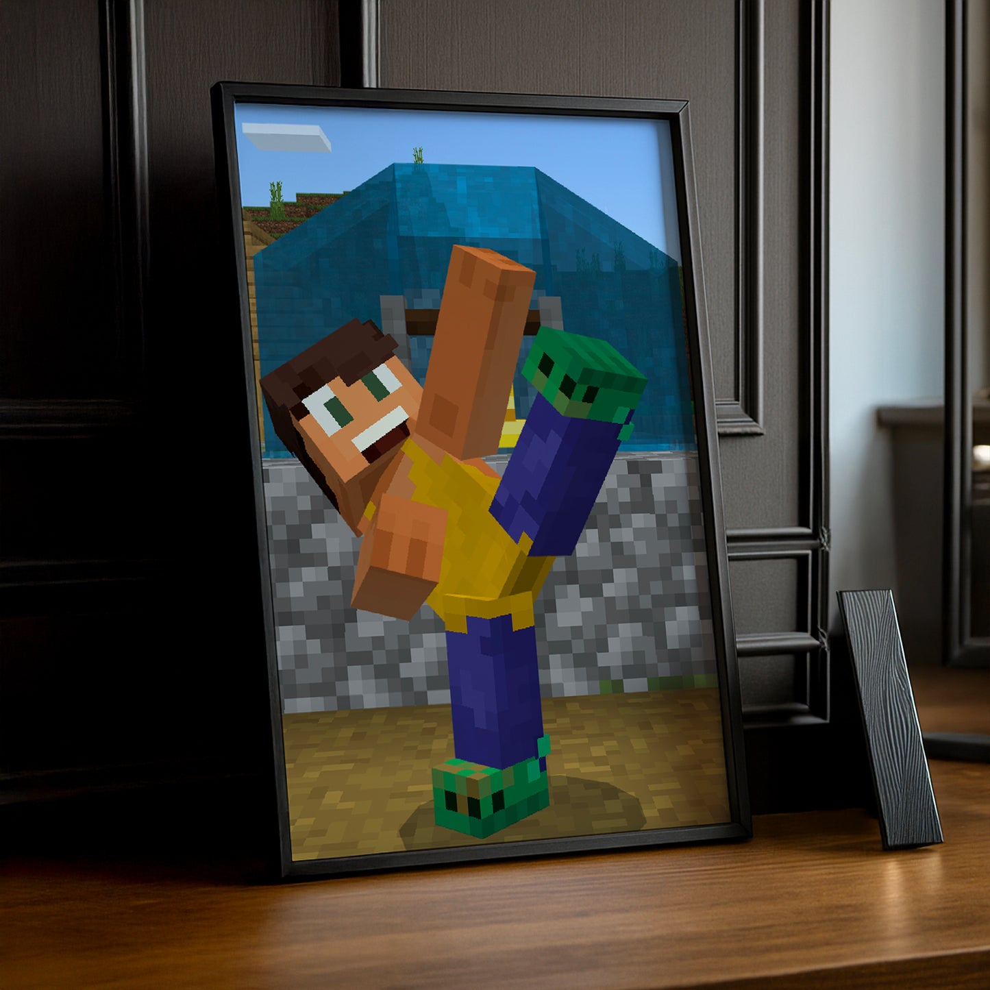 Cadre photo Minecraft - Crocs