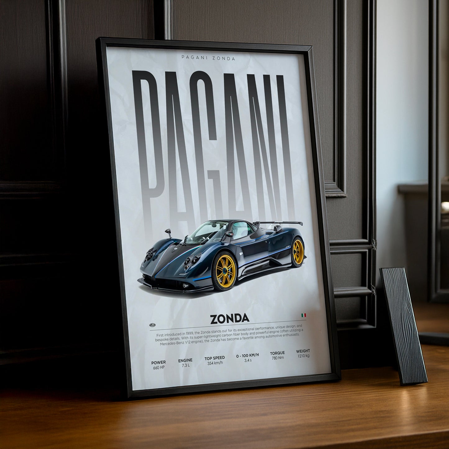 Cadre photo Pagani Zonda