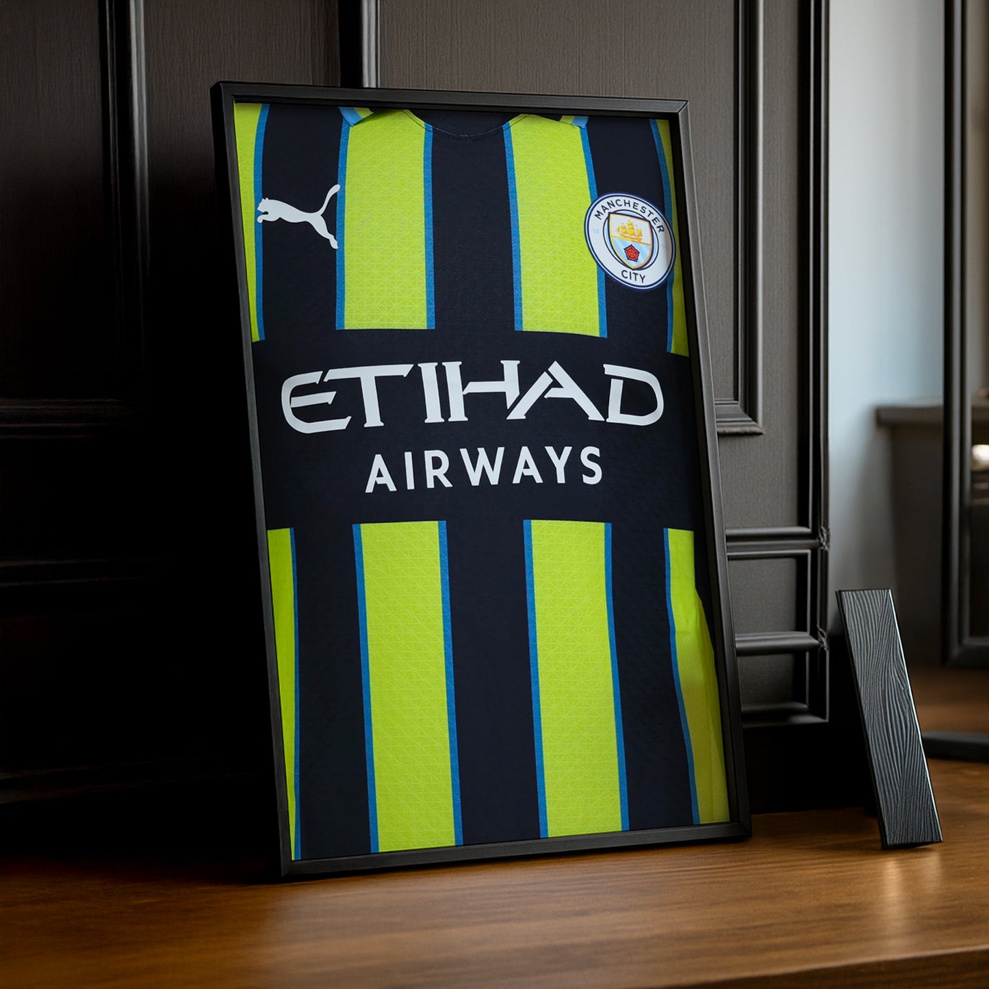 Cadre photo Maillot de Manchester City extérieur