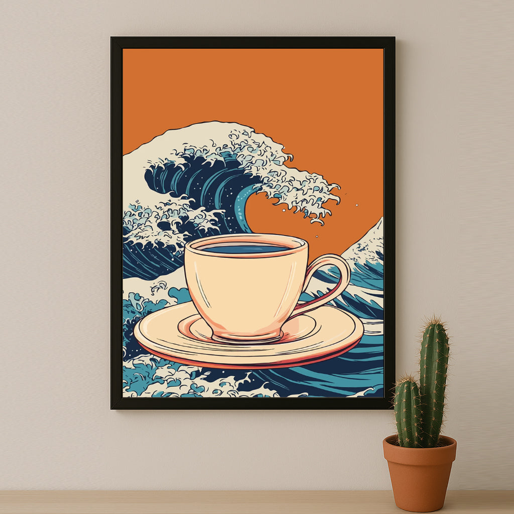 Cadre photo Coffee Lover - Wave