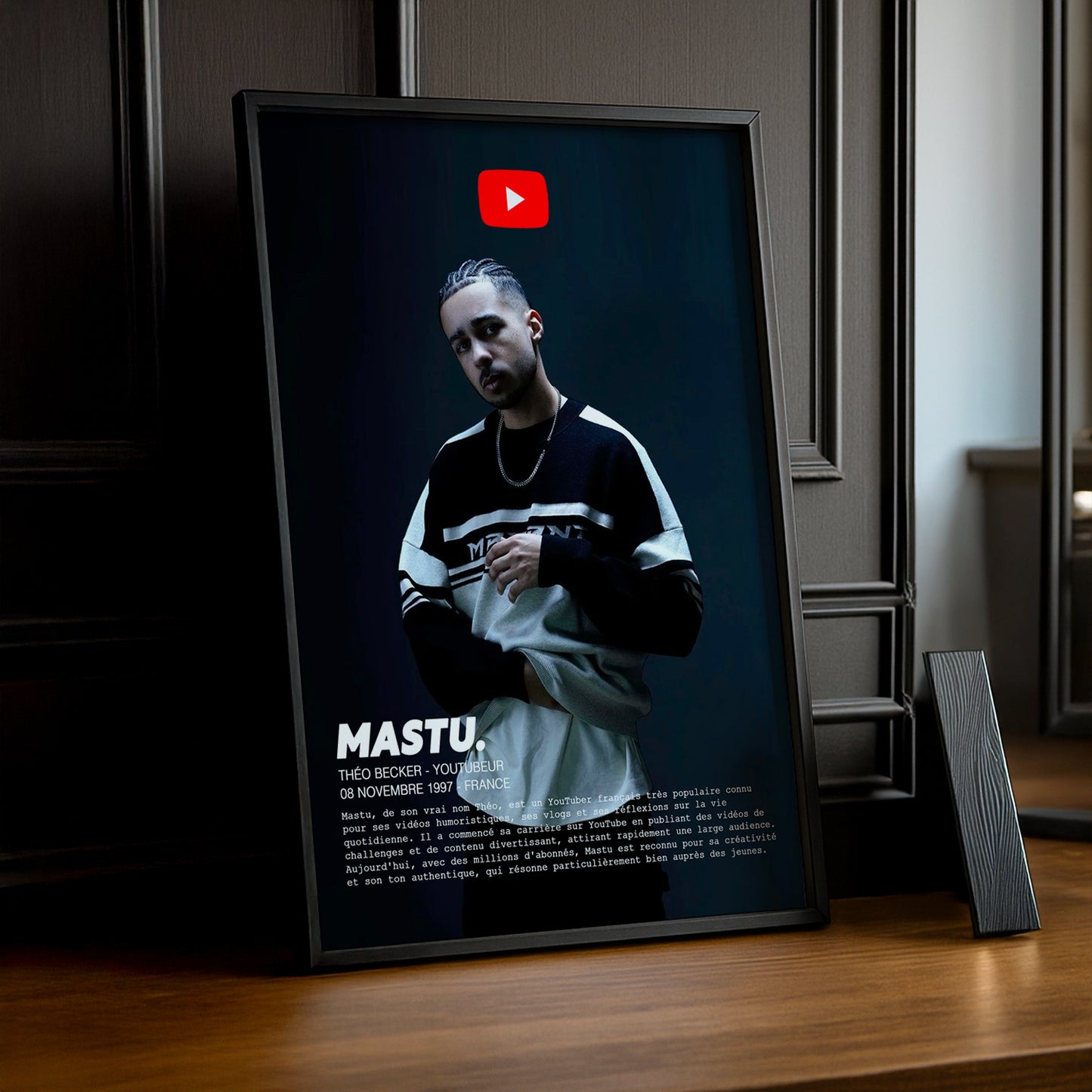 Cadre photo Mastu Youtube