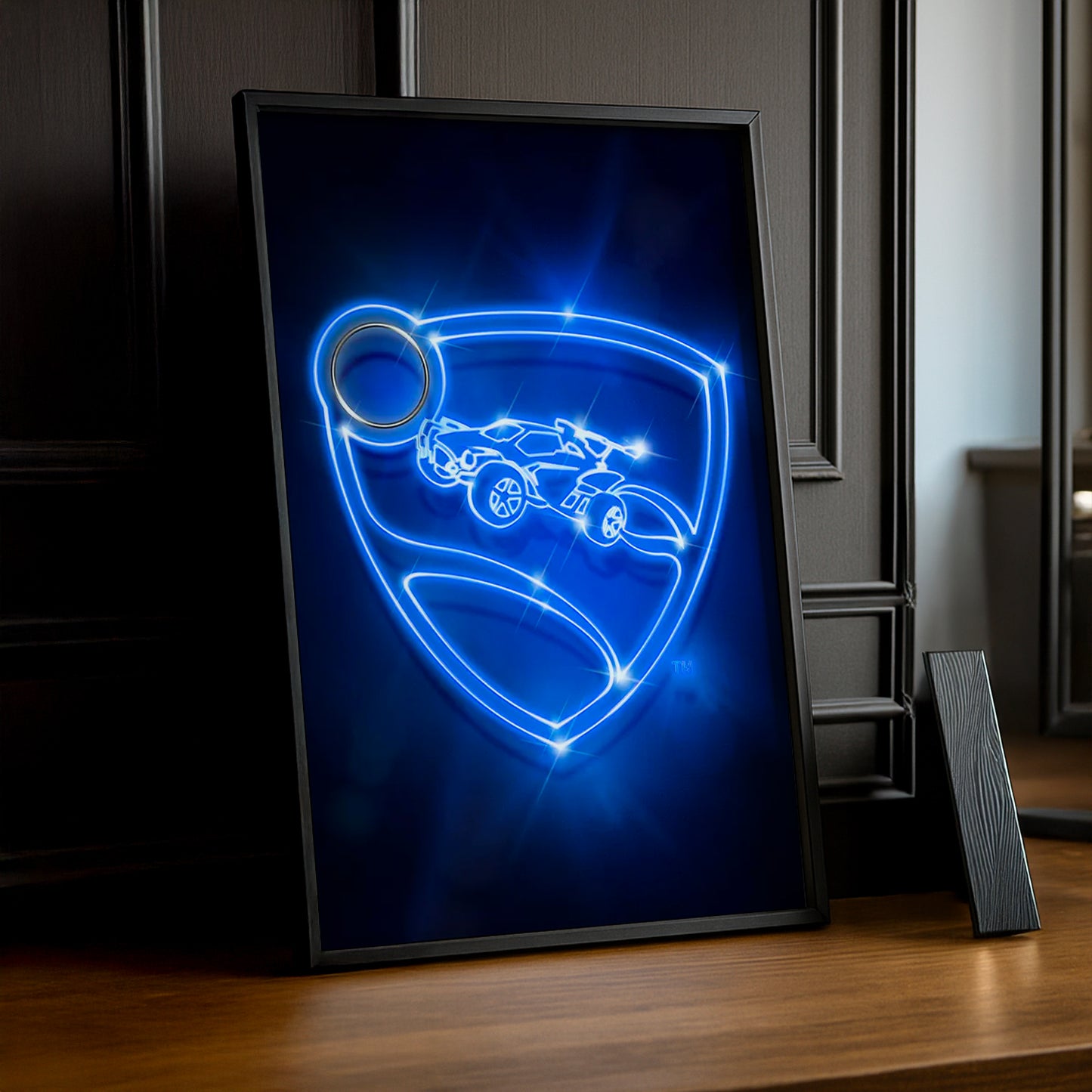 Cadre Photo Rocket League - Blue Logo