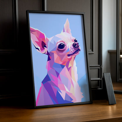 Chien géométrique - Poster