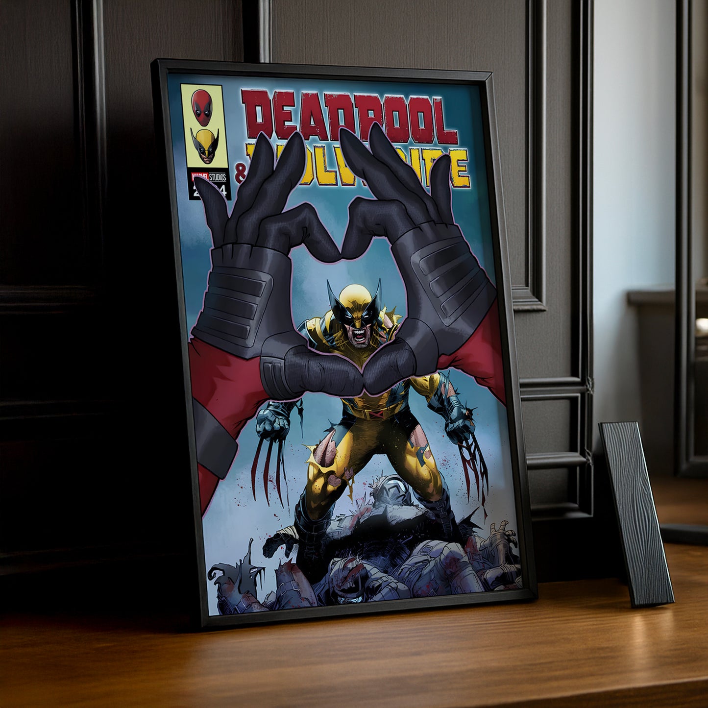 Cadre photo Deadpool & Wolverine Marvel