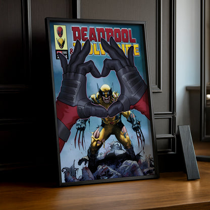 Cadre photo Deadpool & Wolverine Marvel