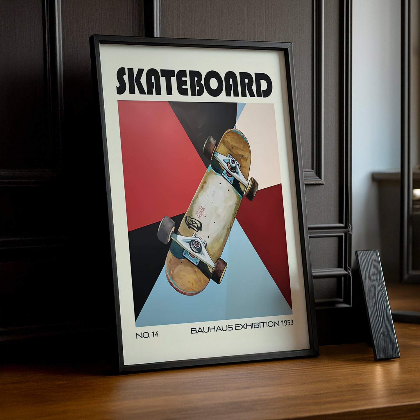 Cadre photo Bauhaus Skateboard