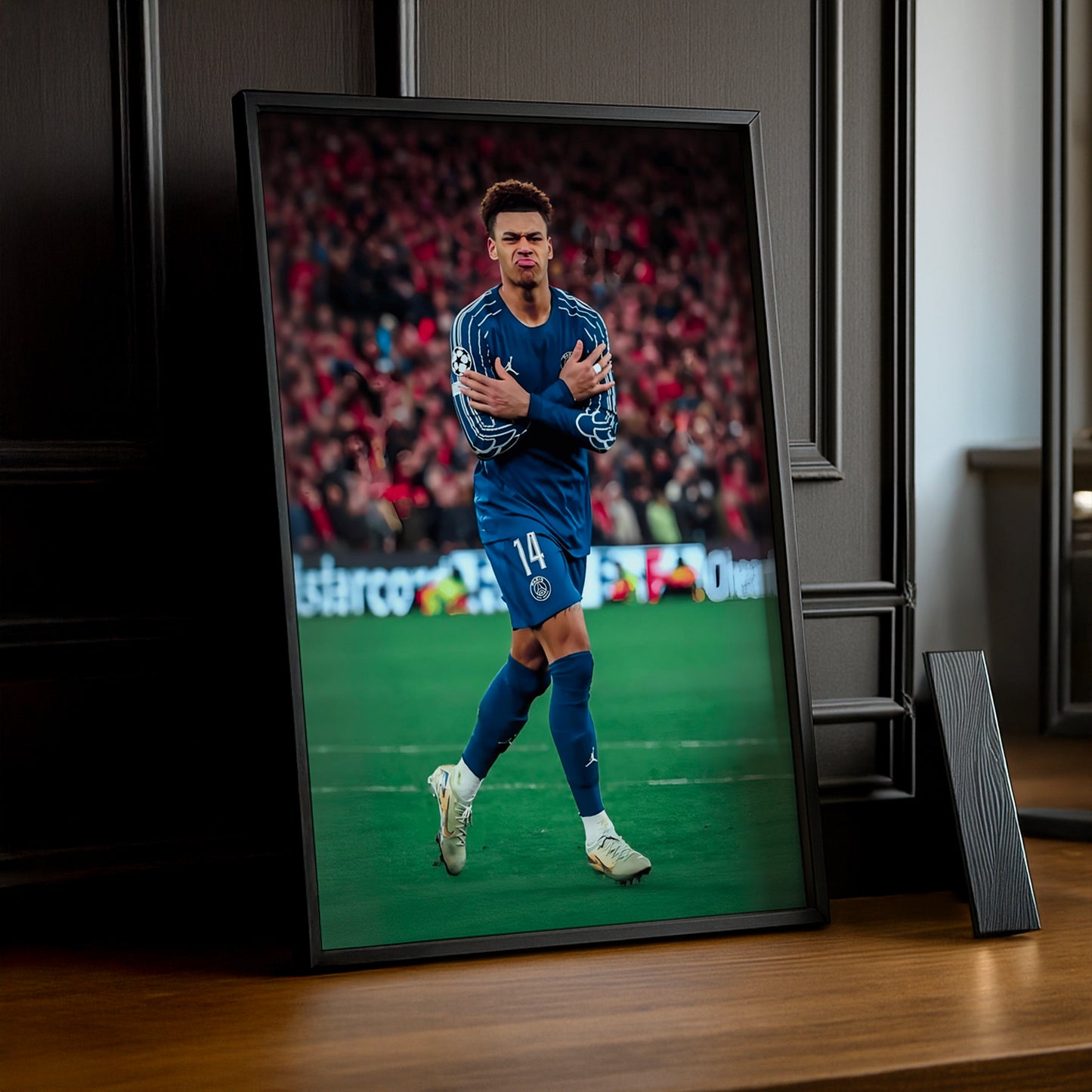 Cadre photo Paris Saint-Germain Désiré Doué Cold