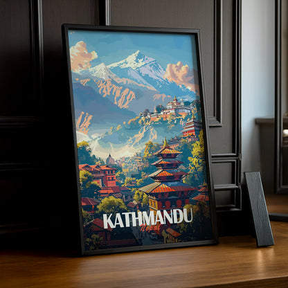 Cadre photo Kathmandu Nepal