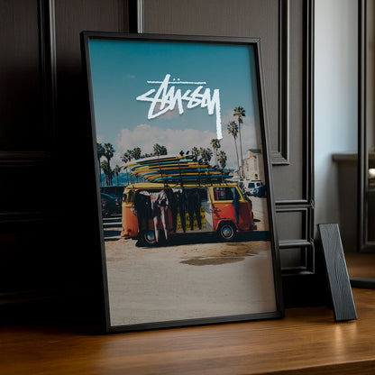 Cadre photo Stüssy - Van Surf