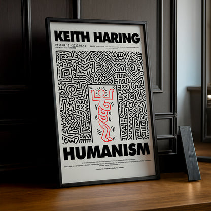 Cadre photo Keith Haring