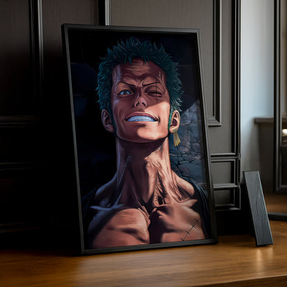 Cadre photo Zoro One Piece