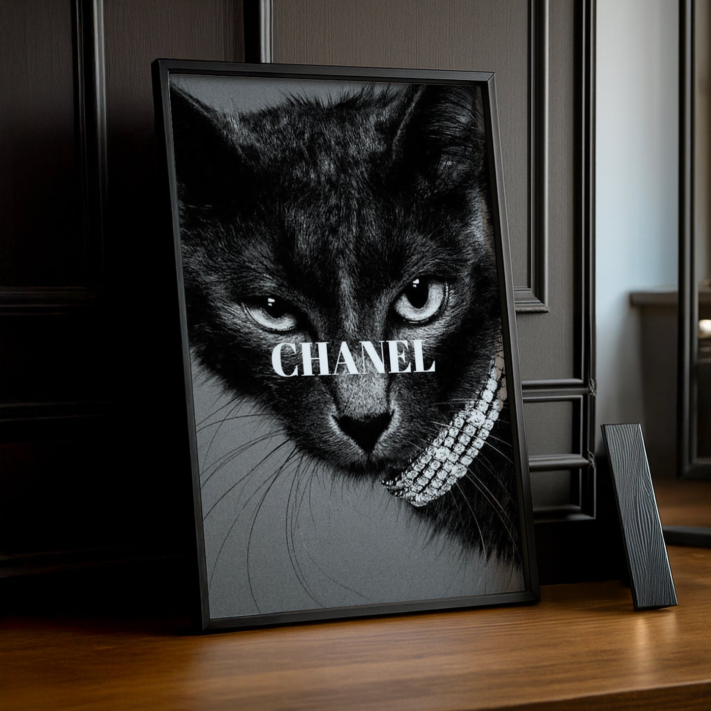 Cadre photo Chanel - Chaton