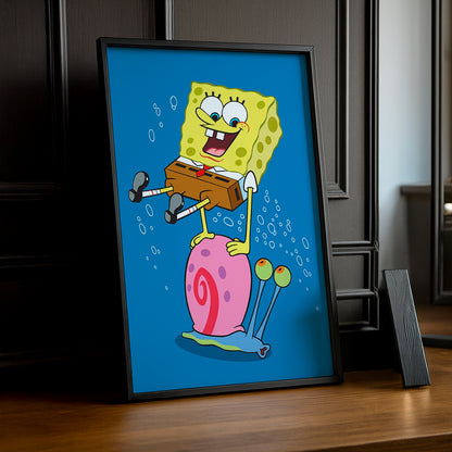 Cadre Photo Bob L'Éponge - Bob x Gary