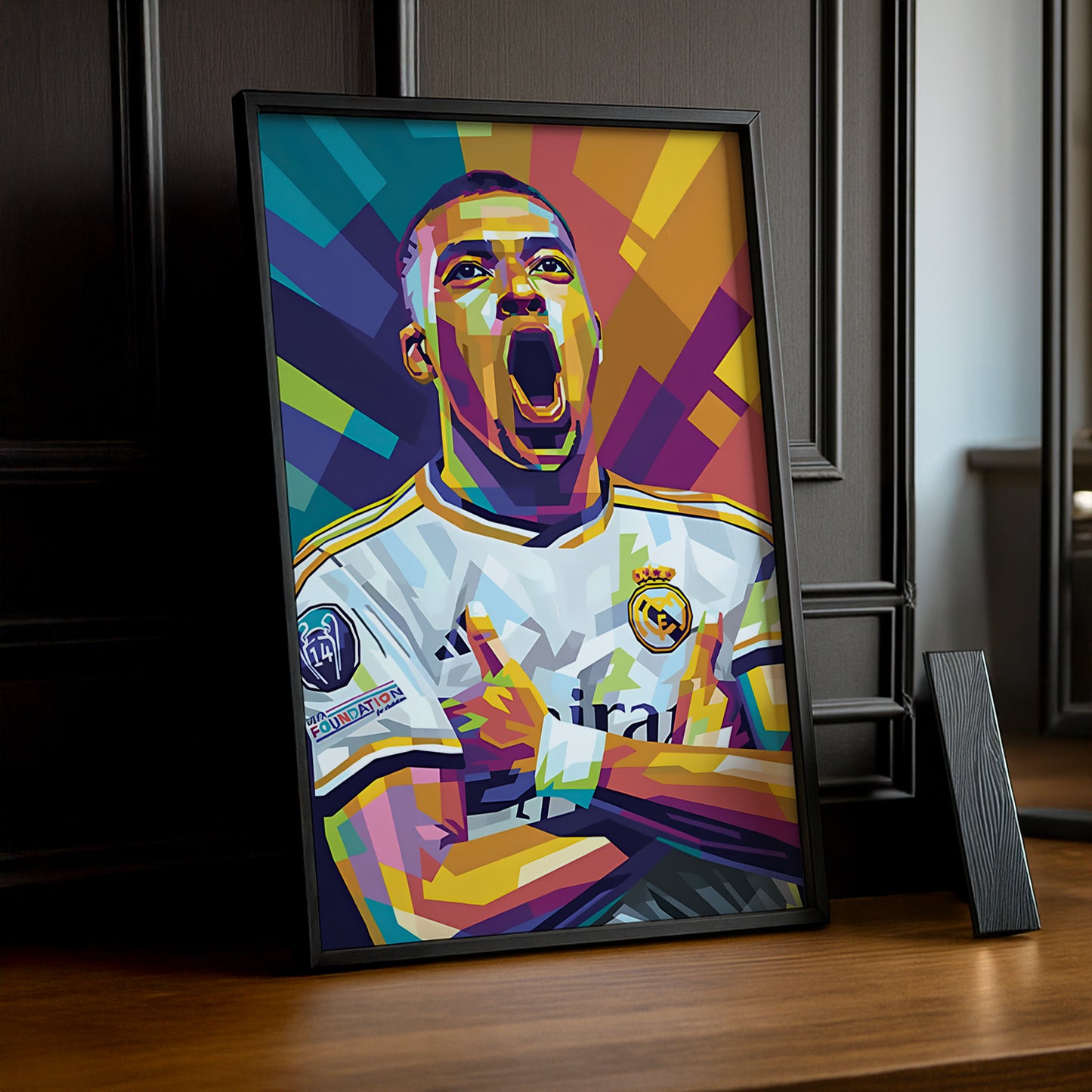 Cadre photo de Kylian Mbappé