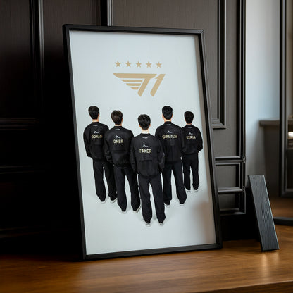 Cadre Photo SK Telecom T1 - Équipe