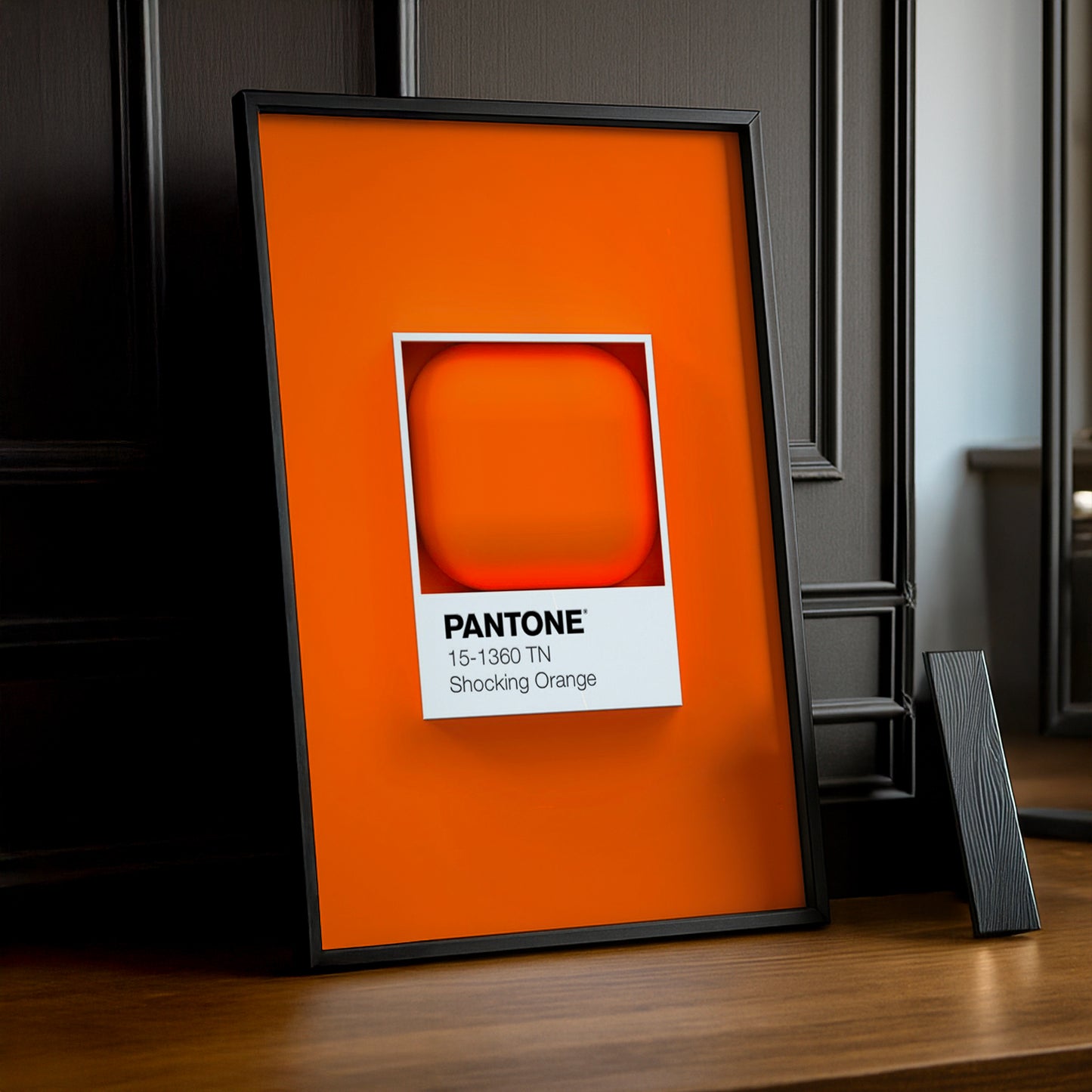 Cadre Photo Pantone Étiquette - Shocking Orange