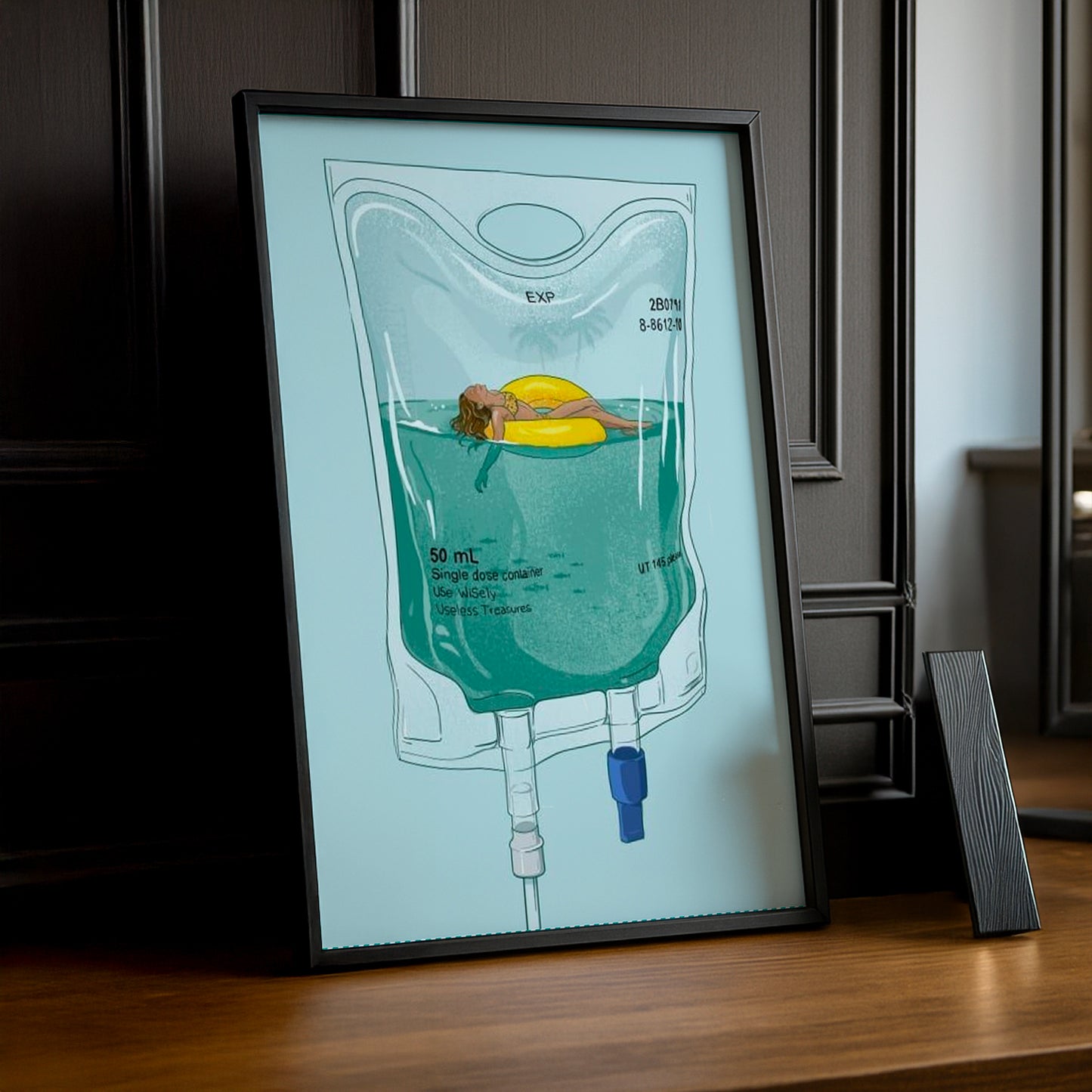 Cadre Photo Natation - Addict