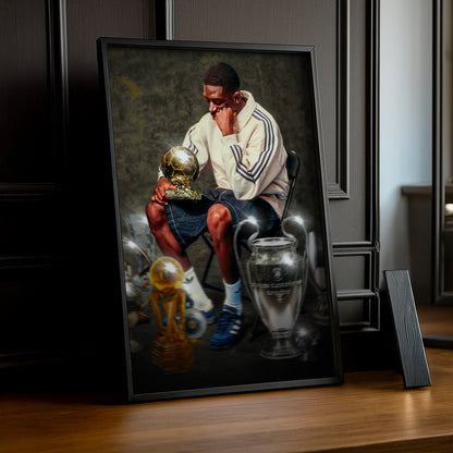 Cadre photo Ousmane Dembélé Ballon d'Or