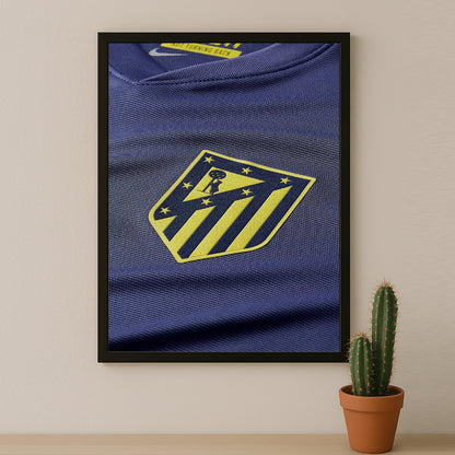 Cadre photo - Maillot Atletico Madrid 25-26