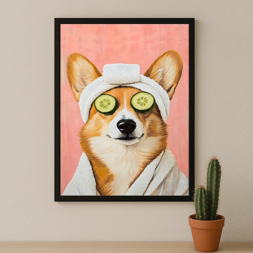 Chien concombre - Poster