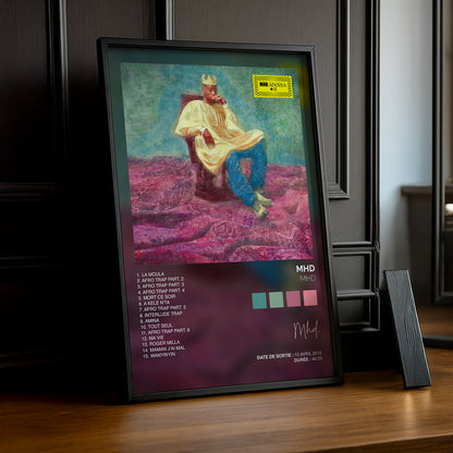 Cadre photo Album Musicaux - MHD de MHD