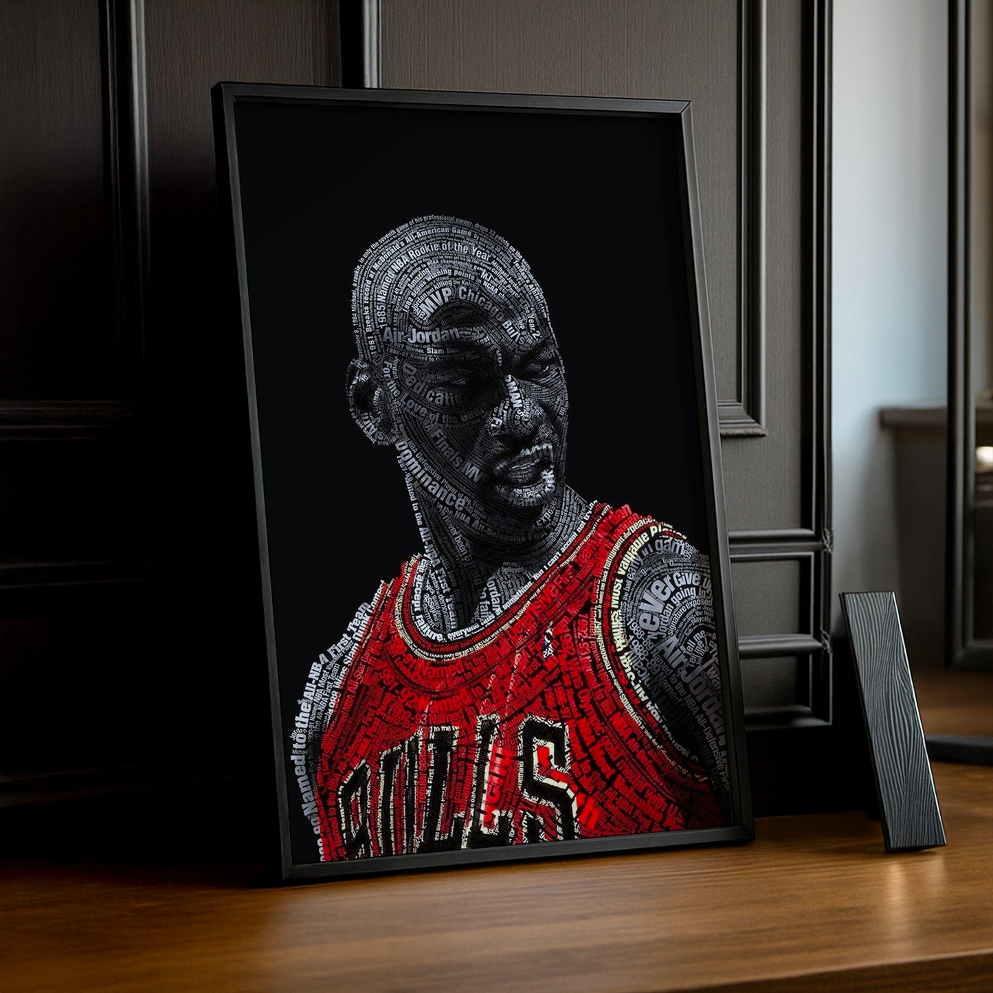 Cadre photo NBA - Michael Jordan Art