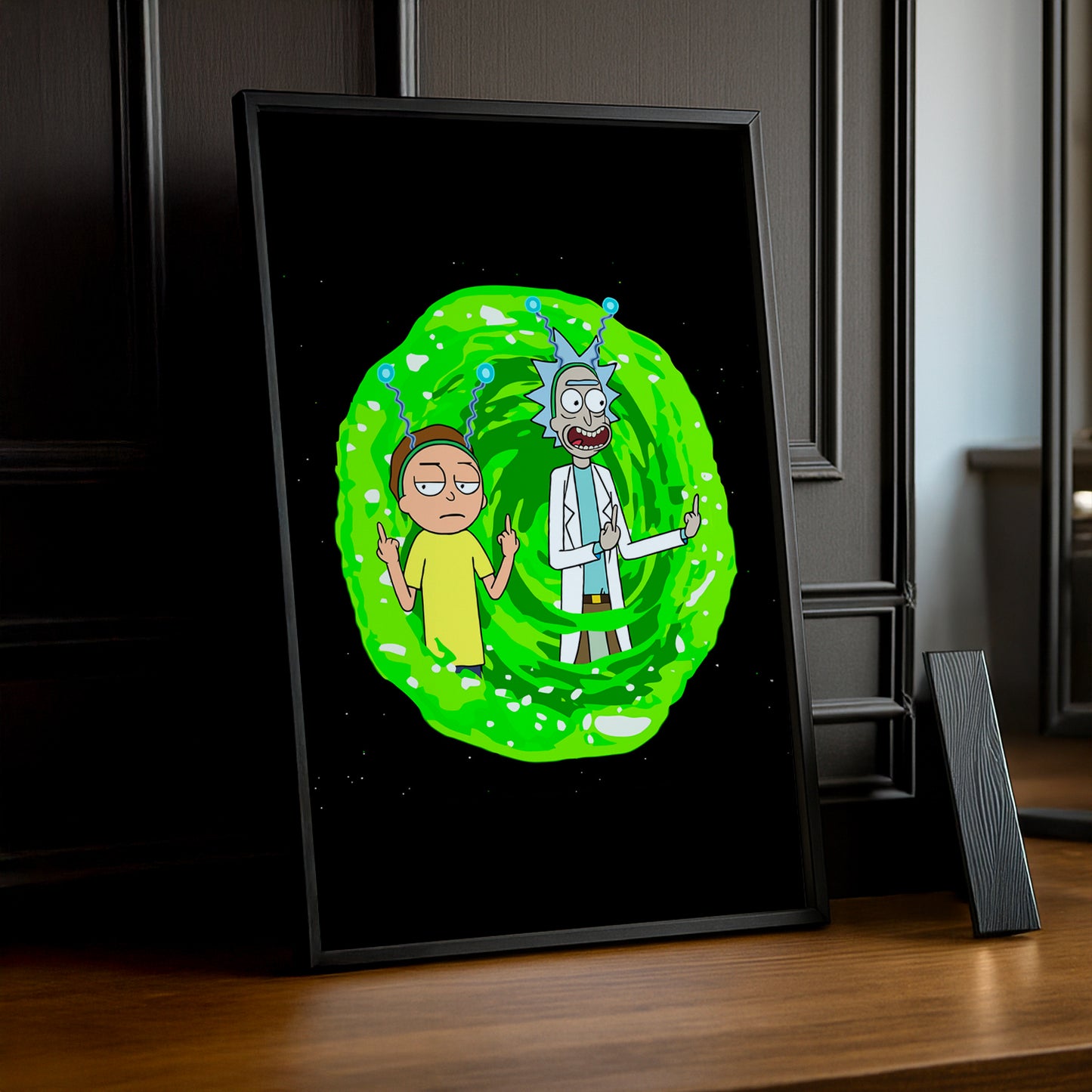 Cadre photo de Rick et Morty