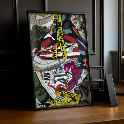 Cadre photo Off-White x Nike