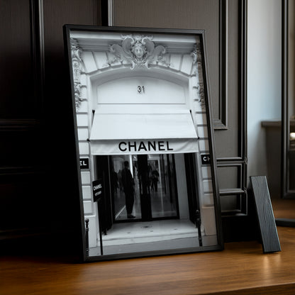 Poster Photo Chanel - Shop