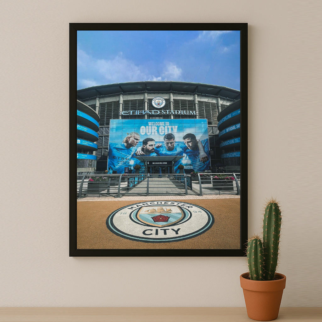 Poster Manchester City - Etihad Stadium