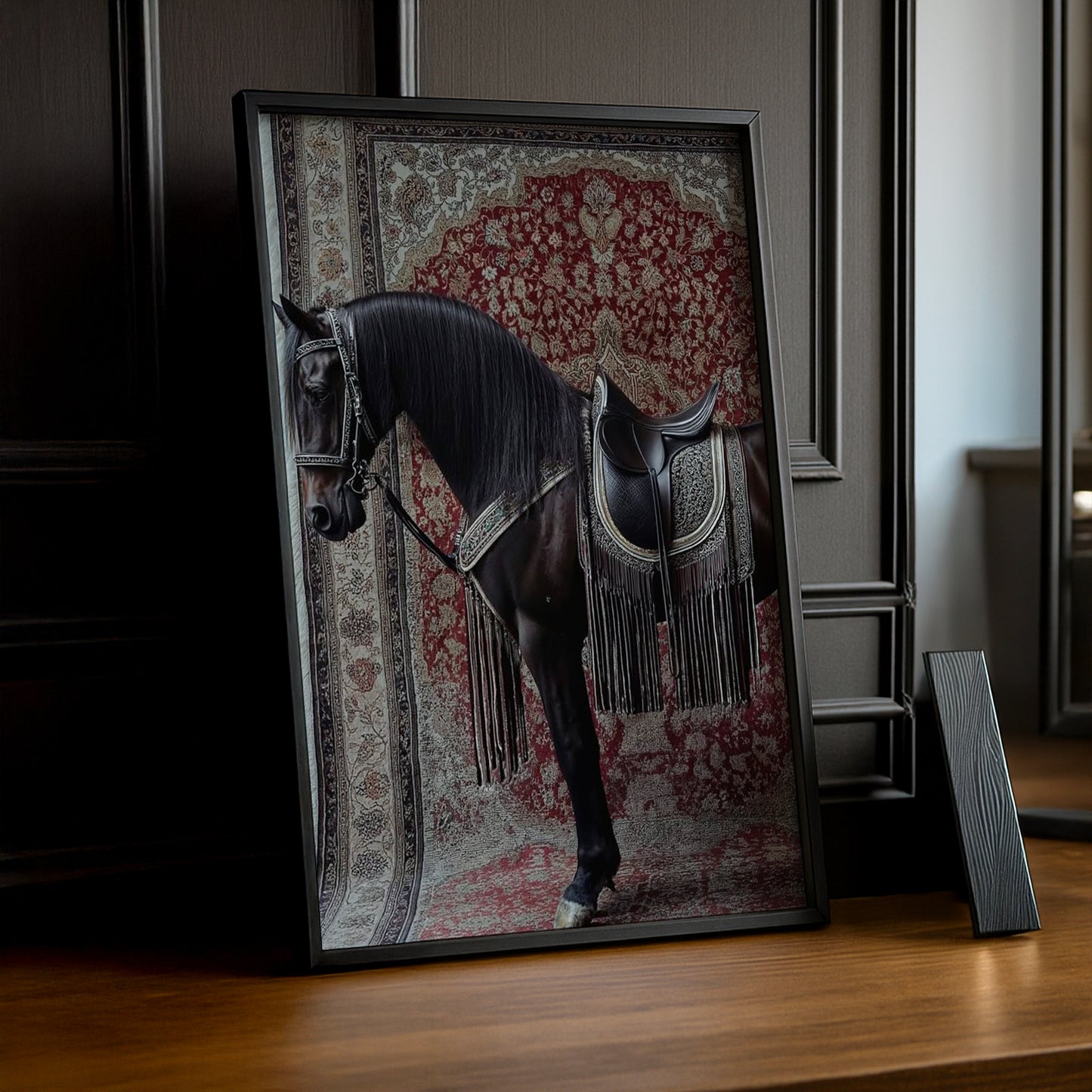 Cadre photo Équitation - Cheval Tapis Rouge