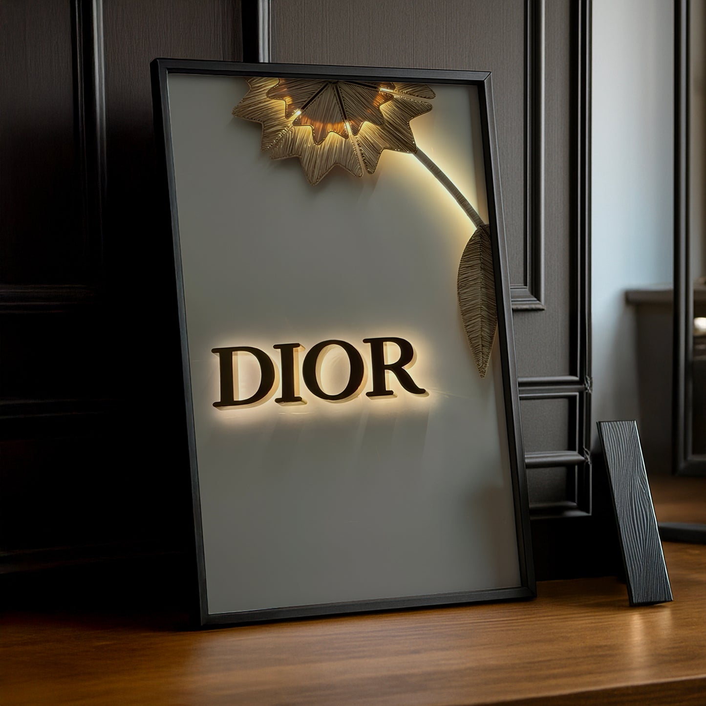 Cadre photo Dior Gold