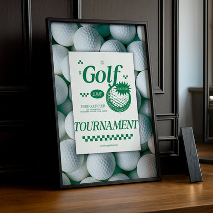 Cadre Photo Golf - Tournament