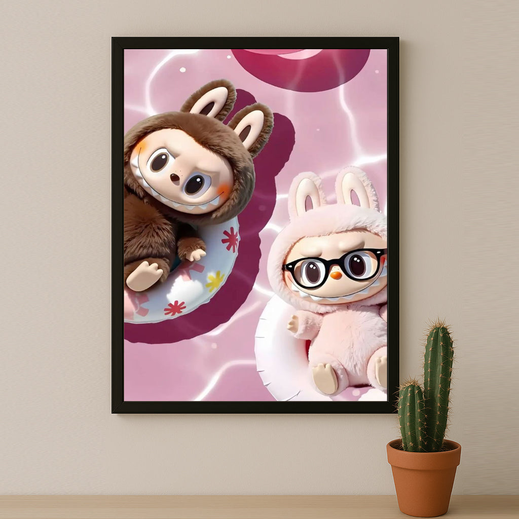 Poster Labubu - Summer Chill