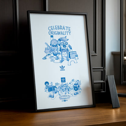 Cadre photo Adidas - Celebrate Originality