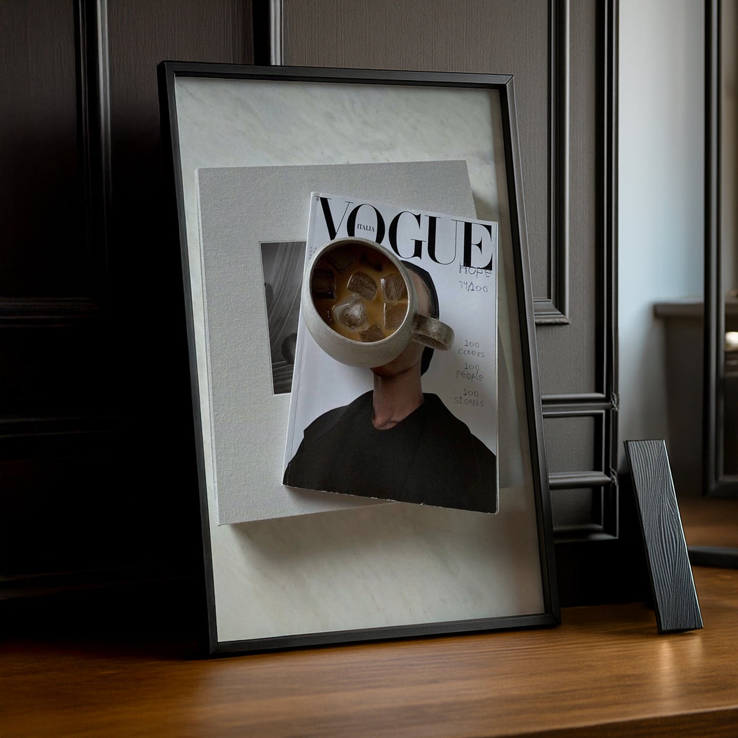 Cadre photo Vogue - Coffee
